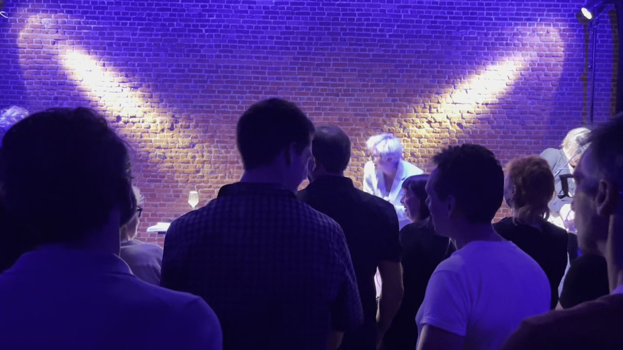 Sfeerbeeld vanuit het publiek